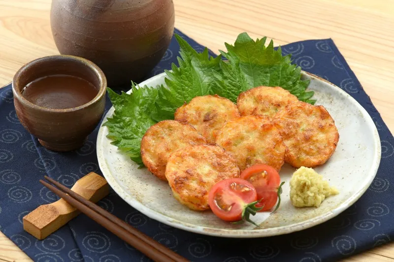 いかめんち&アカモク アカモク入り海鮮焼きの画像3