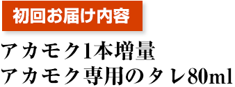 初回お届け内容