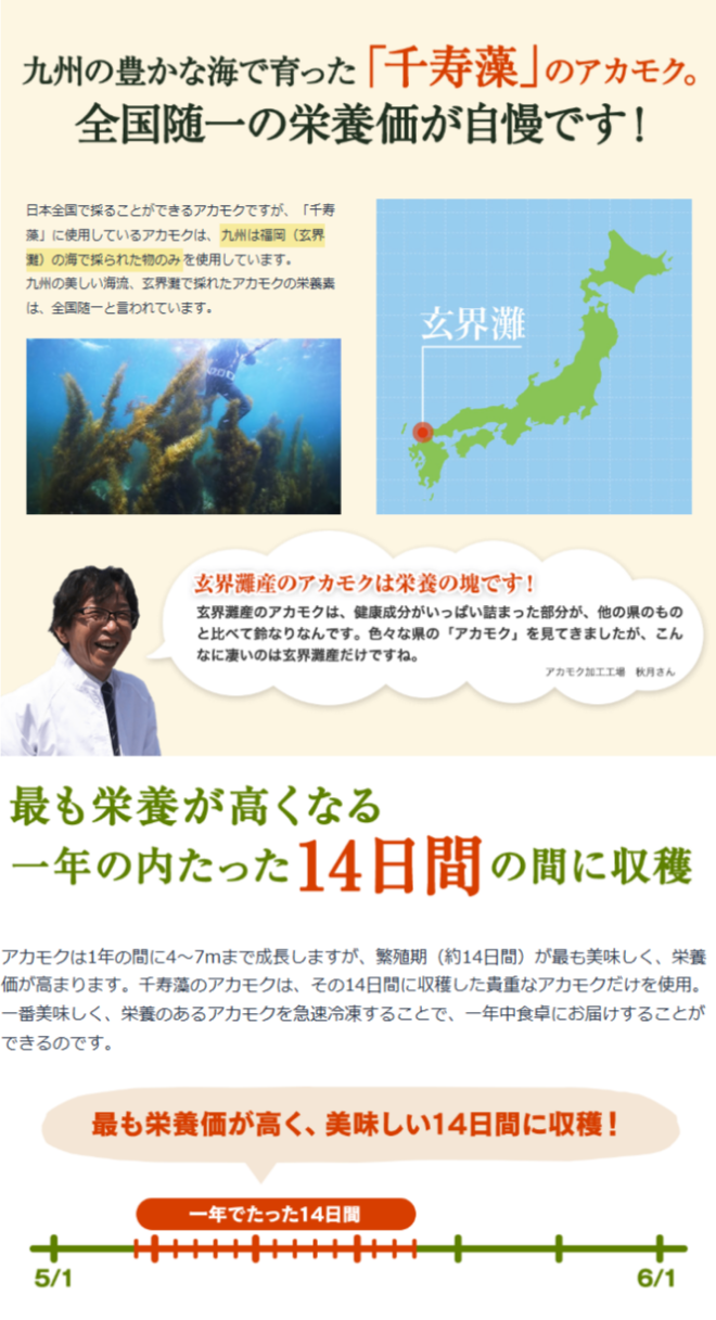 玄界灘産 天然アカモク 千寿藻の画像6